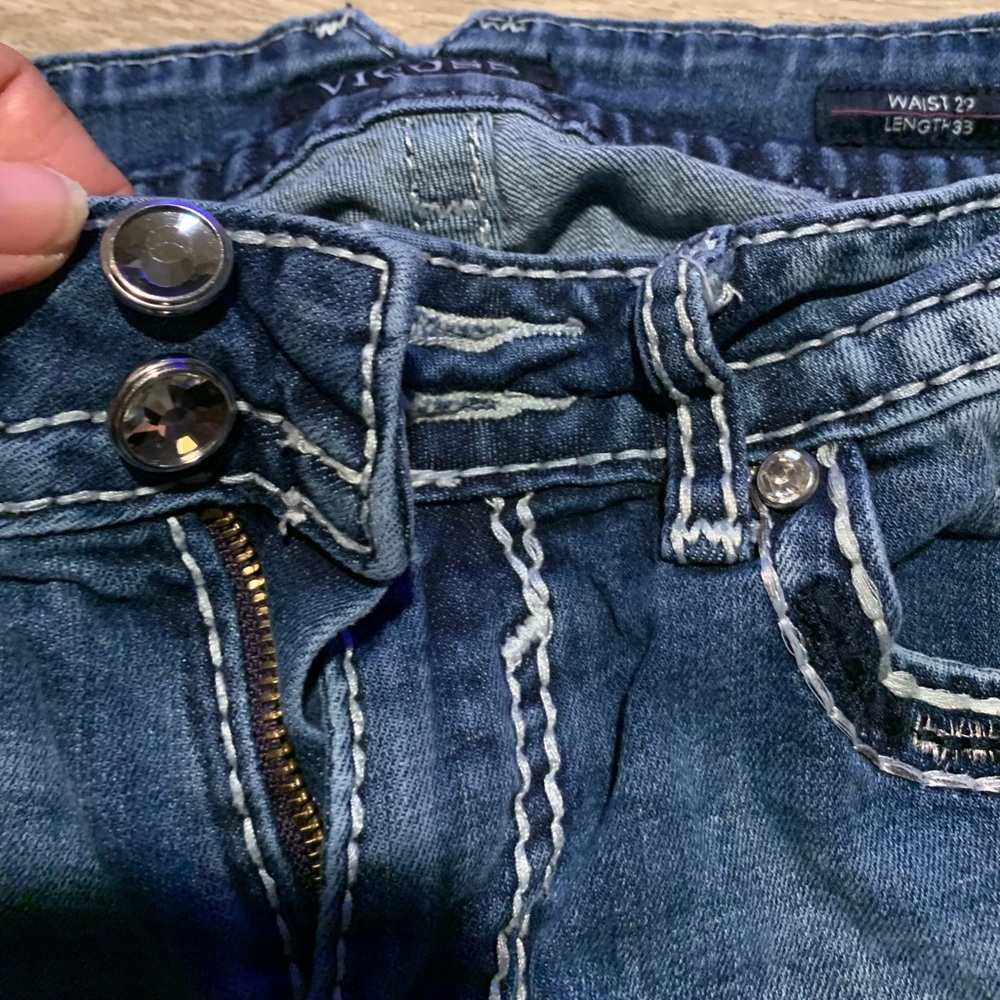 Vigoss boot cut jeans.